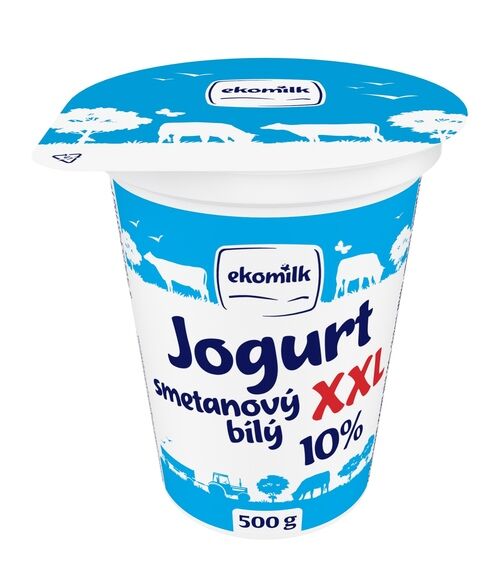 Smetanový jogurt bílý 500g