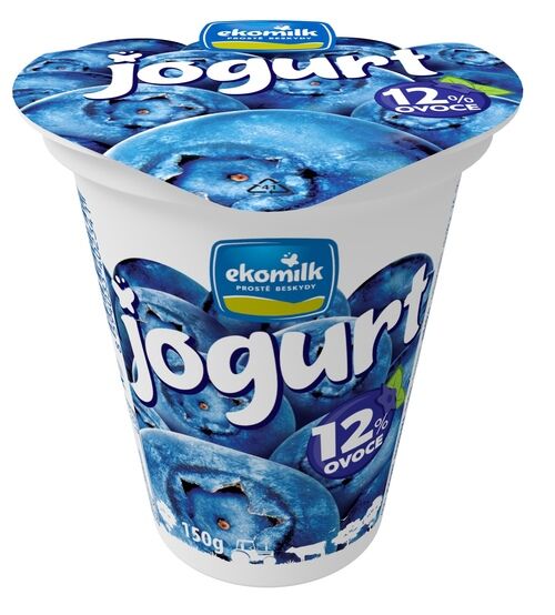 Ovocný jogurt borůvkový 150g