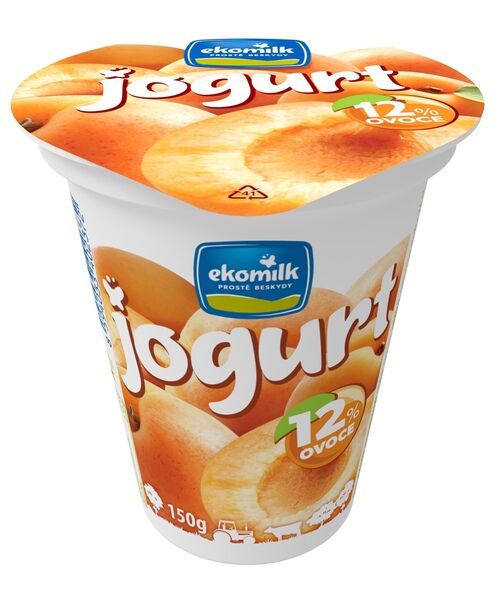 Ovocný jogurt meruňkkový 150g