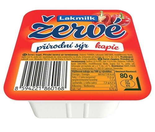 Žervé kapie 80g